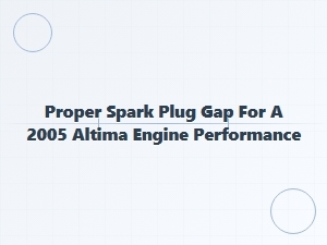 Achieving Optimal Performance Through Spark Plug Gap Measurement