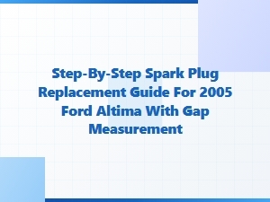 Troubleshooting Spark Plug Issues with a Step-by-Step Replacement Guide